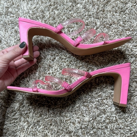 BCBGeneration Falla Strappy Slide Sandal In Pink - Picture 4 of 7